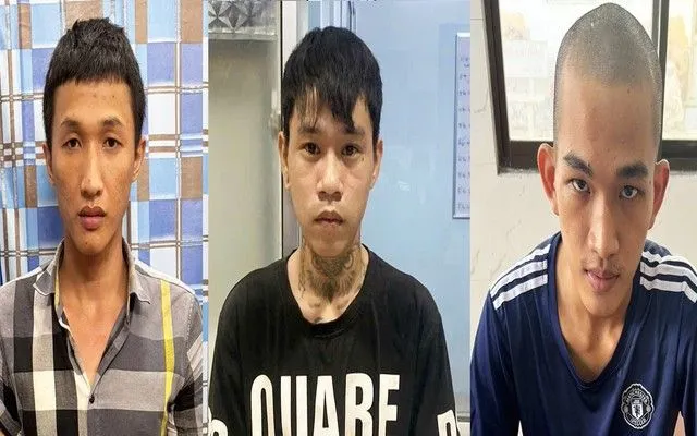 Nhóm đối tượng trong vụ án. Ảnh: Công an tỉnh An Giang