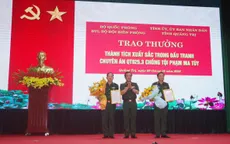 Khen thưởng chuyên án bắt giữ 2 đối tượng, thu giữ 500 kg ma túy tại Quảng Trị