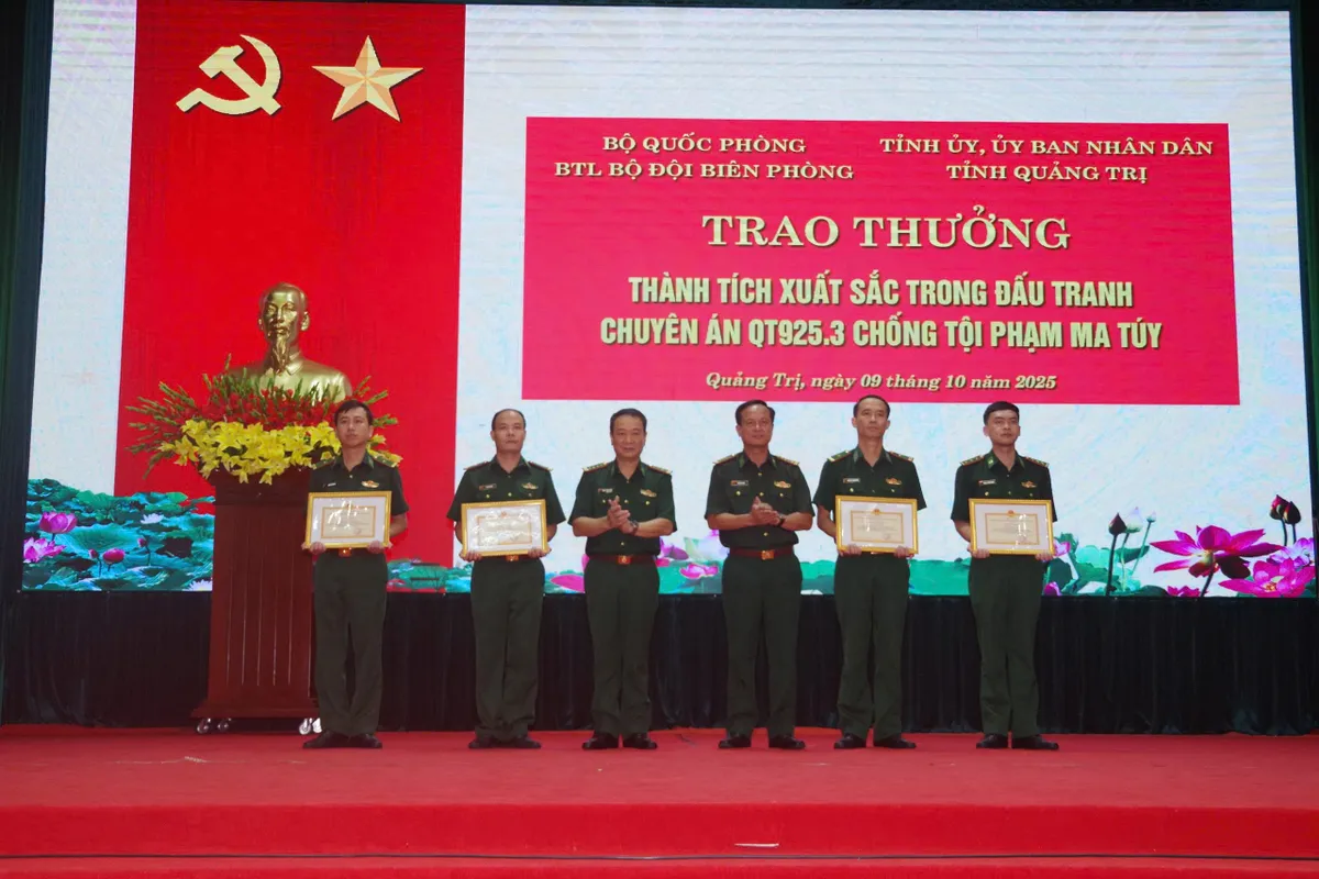 BTL Bộ đội Biên phòng: Khen thưởng chuyên án bắt giữ 500kg ma túy - Ảnh 6.